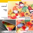 thumbnail image 6 of 2 Pcs Fall Kitchen Rugs and Mats for Floor Non-Slip Backing Mat Anti Fatigue Kitchen Rug Sets with Runner Fall Decor Home Kitchen Dining Room(17"x47.2"+17"x30", Color 01), 6 of 6