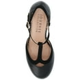 thumbnail image 5 of Journee Womens Olina Round Toe High Block Heel Pumps, Widths Available, 5 of 10