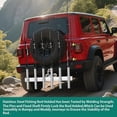 thumbnail image 4 of Fishing Rod Holder for Car 6 Link Tube for 2" Hitch Receiver Angle Adjustable Stainless Steel Fishing Pole Rack Rust Resistant Quick Release, Corrosion Resistant, 4 of 7