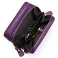 thumbnail image 3 of Small Genuine Leather Wallet For Women, Rfid Blocking Credit Card Holder(Deep Purple), 3 of 6