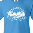 thumbnail image 4 of Inktastic Let's Go on an Adventure Mountains Youth T-Shirt, 4 of 5