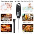 thumbnail image 3 of Termómetro de lectura instantánea para carne Termómetro para barbacoa a prueba de agua Termómetro para alimentos con sonda tipo bolígrafo, 3 of 8