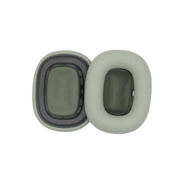 Inteprter Almohadillas para auriculares montadas en la cabeza, funda de cojín, almohadillas para juegos, auriculares, funda protectora de repuesto para Relojes inteligentes Verde