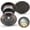 Brushed Oil Rubbed Bronze, variant on - Solid Brass Door Viewer Peephole, 220-Degree Security Peephole with Heavy Duty Rotating Privacy Cover for 1-21/32" to 2-1/8" Doors for Home Office Hotel - Antique Bronze Finish