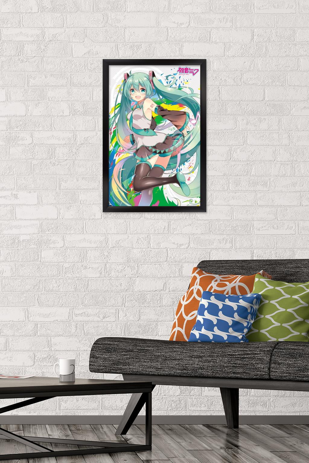 Hatsune Miku - Color Splash Wall Poster, 14.725