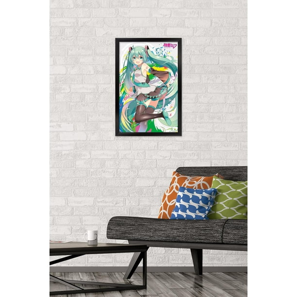 Hatsune Miku - Color Splash Wall Poster, 14.725