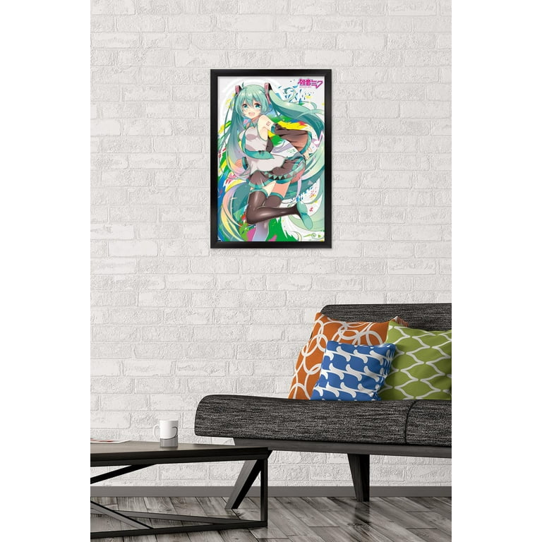 Hatsune Miku - Color Splash Wall Poster, 14.725