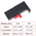 thumbnail image 4 of Comprobador de medidas electrónico BT168D, probador de baterías digitales LCD inteligente para 9V, 4 of 8