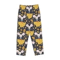 thumbnail image 4 of Balery Mouse Cheese print Women's Pajama Pants,Ultra Lightweight Pjs,Lounge Pant-XX-Large, 4 of 9