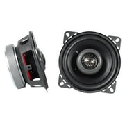 MB Quart FKB110 Formula 4 Inch 2 Way Coaxial Car Audio Speakers Pair, Black