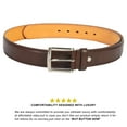 thumbnail image 2 of Leatherboss Designer Casual Genuine Leather Belt, 2 of 5