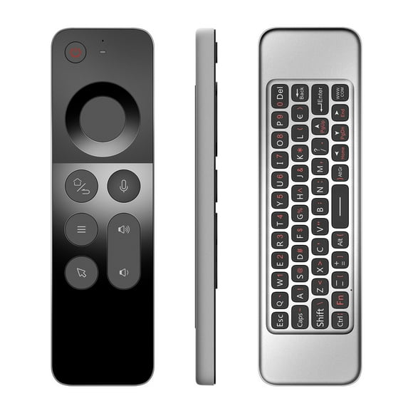 W3 Air Mouse 4-in-1 W3 Voice Remote 2.4g Wireless Remote Control for Nvidia Shield/Android Tv Box/PC/Projector/HTPC/All-in-one PC