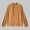 Yellow, variant on Womens Puff Sleeve Top Round Neck Loose Fit Long Relaxed Sleeve Winter Casual Trendy Blouse Beige XXL