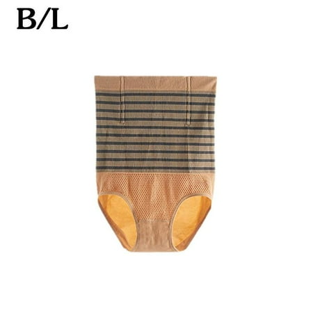 

Women s High Waist Hip Raise Abdomen Underpants Small Belly S4F2