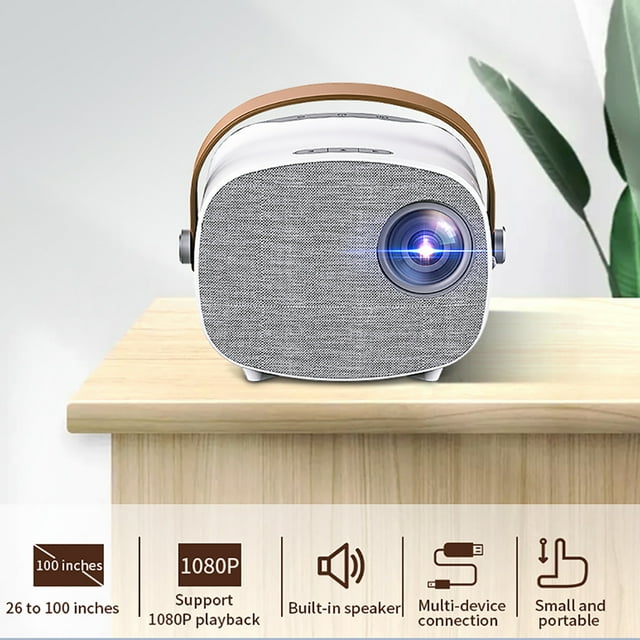 Cameland Mini Projector Household-Border Led Mini Hd Portable Projector Projector