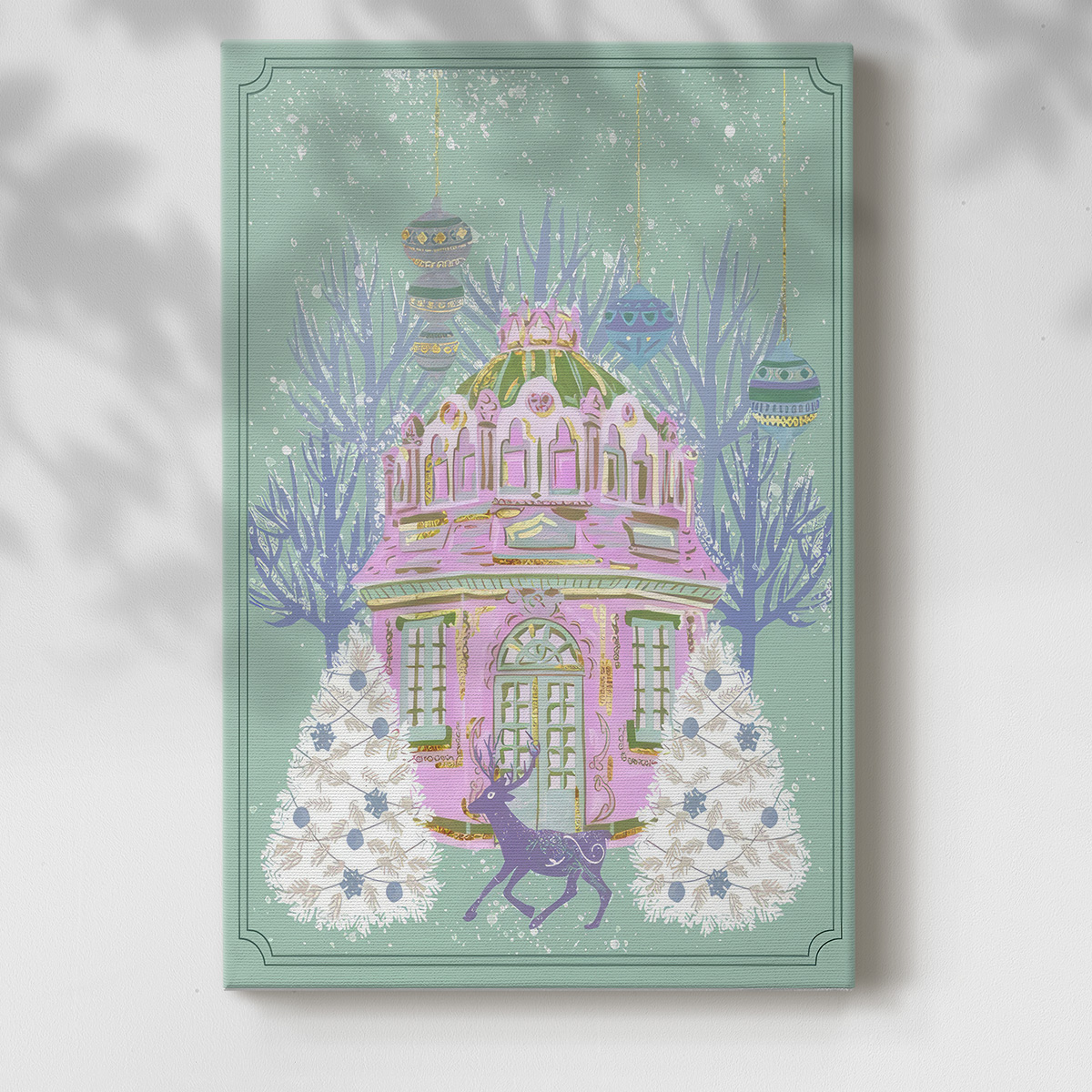 Winter Holidays VI- Gallery Wrapped Canvas