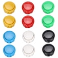thumbnail image 1 of Oubit Arcade Replacement Button,QM070919 12pcs Arcade Joystick Replacement Buttonfor Arcade Arcade Joystick Game Console Buttons Versatile Functionality, 1 of 9