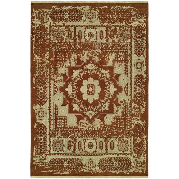Kalaty Caspian Area Rug CP-831 Contemporary Design with Rectangle Multi, 2'6" x 8'