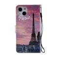 thumbnail image 3 of Allytech Flip PU Leather Case for iPhone 14 5G 2022 (6.1 inch), Hands Free Stand Magnetic Closure TPU Bumper Anti-Scratch Case for Apple iPhone 14, Tower, 3 of 6