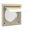 Tan, variant on InOvate 6” Premium Wall Vent (No Collar) (White)