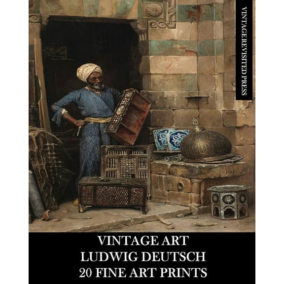 Vintage Art: Ludwig Deutsch 20 Fine Art Prints, (Paperback)