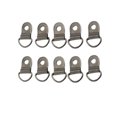 thumbnail image 1 of 10PCS Ring Buckle Figure D Garment Anchors Rings Wear Resistance Solid Color Portable Binding Buckles Bag Shoes Picture Frame Black, 1 of 7