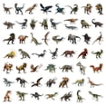 thumbnail image 3 of Pegatinas de dibujos animados de Anime para niños, calcomanías impermeables divertidas de dinosaurios y animales para montar en monopatín, coche y portátil, 10/50 piezas, 3 of 4