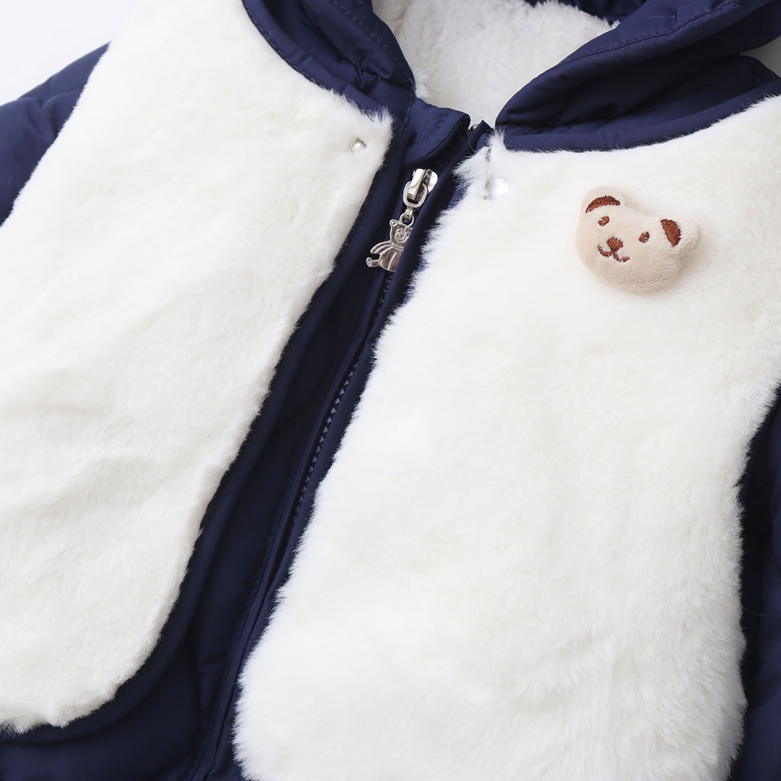 RMGVDSD Infant Baby Winter Snowsuit Coat Romper Thermal Insulated Soft Hooded Footed Onesie Outwear Warm Jumpsuit Bodysuit For Girl Boy Hallowmas Vintage 9-12 Months