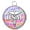 Multicolor, variant on Delight Jewelry Silver-tone Domed Multi Color BSM - Script Class of 2025 Dome Charm Necklace, 18"