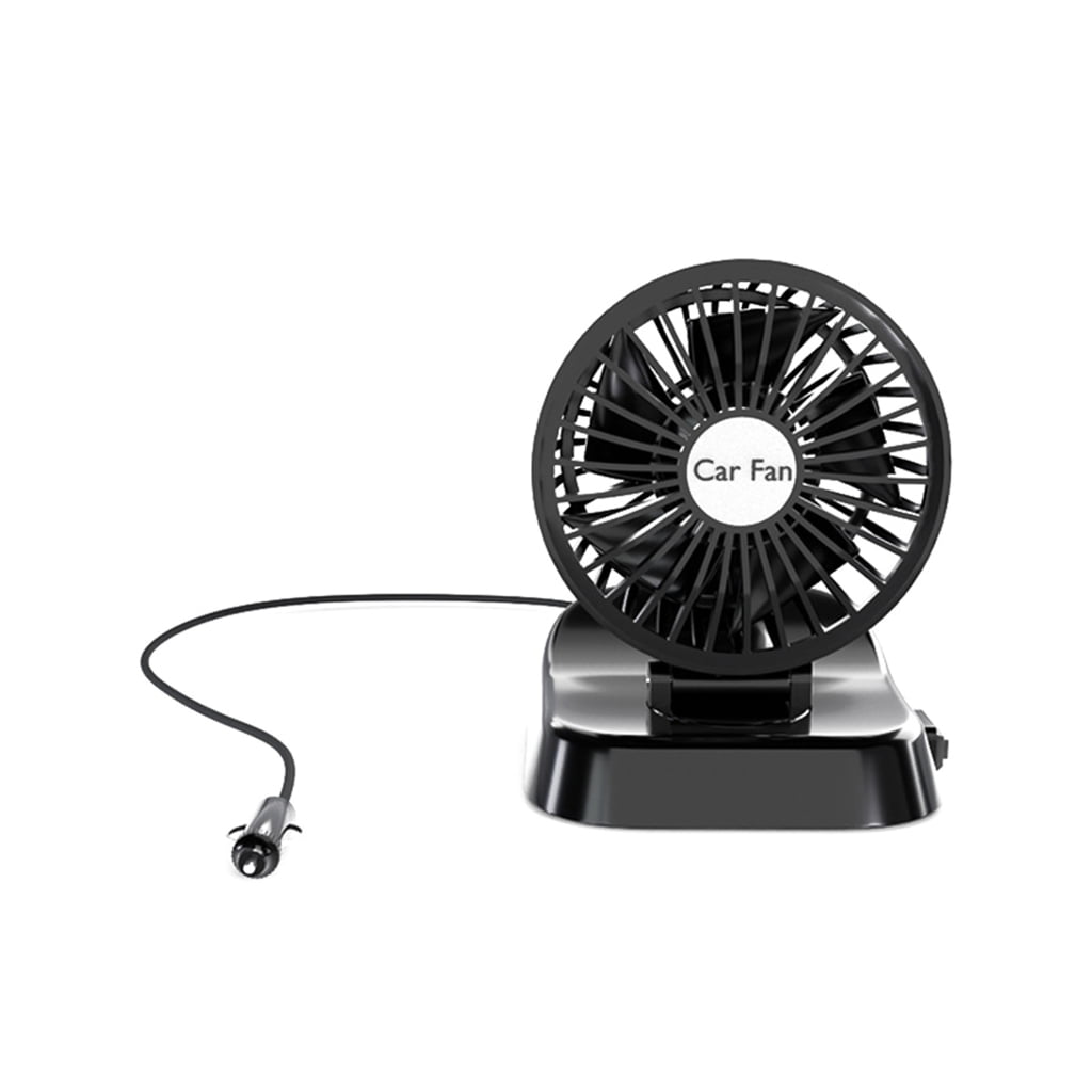 Sardfxul Car Cooling Fan with USB/CigaretteLighter Port for Car Truck
