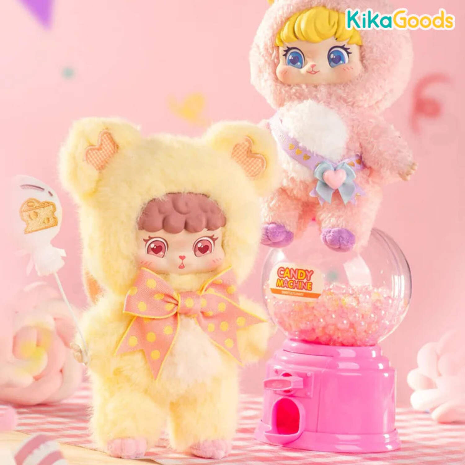Kika Goods Puffynose Friends Memo Series Plush Single Blind Box