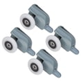 thumbnail image 3 of Roue Inférieure de Porte de Douche, 4 Rouleaux Inférieurs pour Portes en Verre de 5mm Ou 6mm, Roues Résistantes, Glissement Fluide pour la Plupart des Douches, Armoires de Cabine à Vapeur, 3 of 7