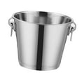 thumbnail image 4 of Cubo de hielo aislado, con mango, cubo de servicio multipropósito, cubo de refrigerador de vino de soporte, contenedor para uso en el hogar, cocina, 5L, 4 of 8