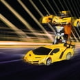 thumbnail image 2 of Coche De Control Remoto 2 En 1, Coche Robot De Deformación, Juego De Juguetes Educativos Para Niños, Coche De Carreras Eléctrico Con Control Remoto seitruly EL018120-03, 2 of 5