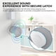 thumbnail image 4 of Soporte montado en la pared Soporte para altavoz que ahorra espacio para Amazon Echo Dot Gen 4 Blanco FLhrweasw  Nuevo, 4 of 7