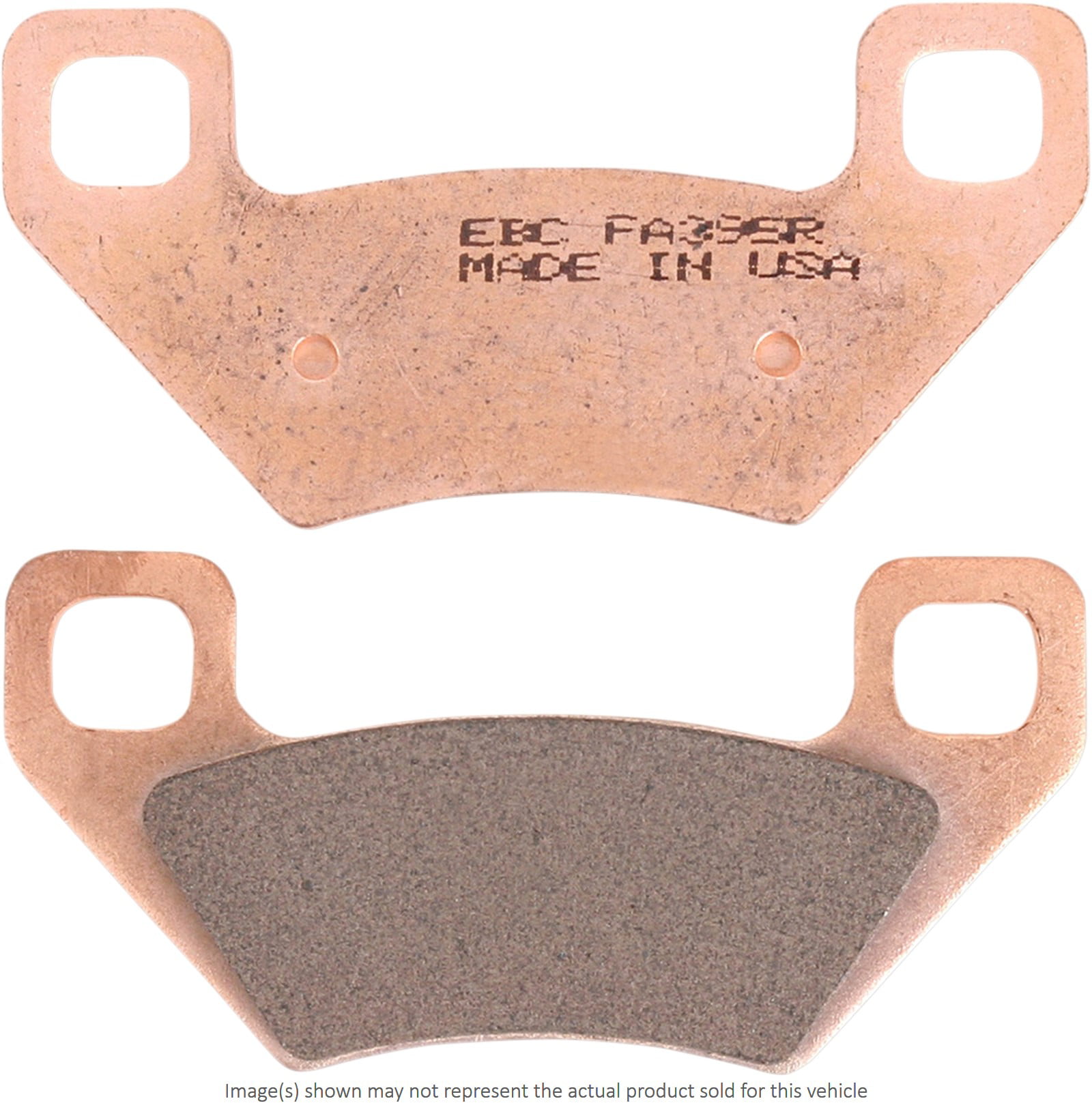 Artic Cat EBC severe duty front /& rear brake pads kit 3 set of FA395SV pads