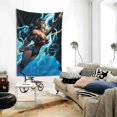 thumbnail image 2 of Tapiz de Mujer Maravilla para colgar en la pared, póster artístico, decoración para dormitorio, sala de estar, dormitorio, fiesta en casa, 90 x 60 pulgadas, 2 of 8