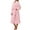 Pink, variant on MOSHU Premium Robes for Women Super Soft Cozy Fleece Womens Robe Plush Long Bathrobe with Pockets
