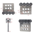 thumbnail image 2 of Rodillos de montaje Trolley Fuperoo de 8 ruedas para Strut Channel, 2 of 6