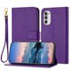 thumbnail image 1 of Funda para Motorola Moto G 5G 2022 con tapa tipo libro, tarjetero, diseño de mariposas, piel sintética, 1 of 5