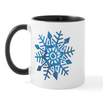 CafePress - Serene Snowflake - 11 oz Ceramic Mug - Novelty Coffee Tea Cup