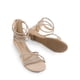 thumbnail image 2 of Sandalias de Tira al Tobillo con Pedrería Nude para Mujer DREAM PAIRS Talla 9, 2 of 8