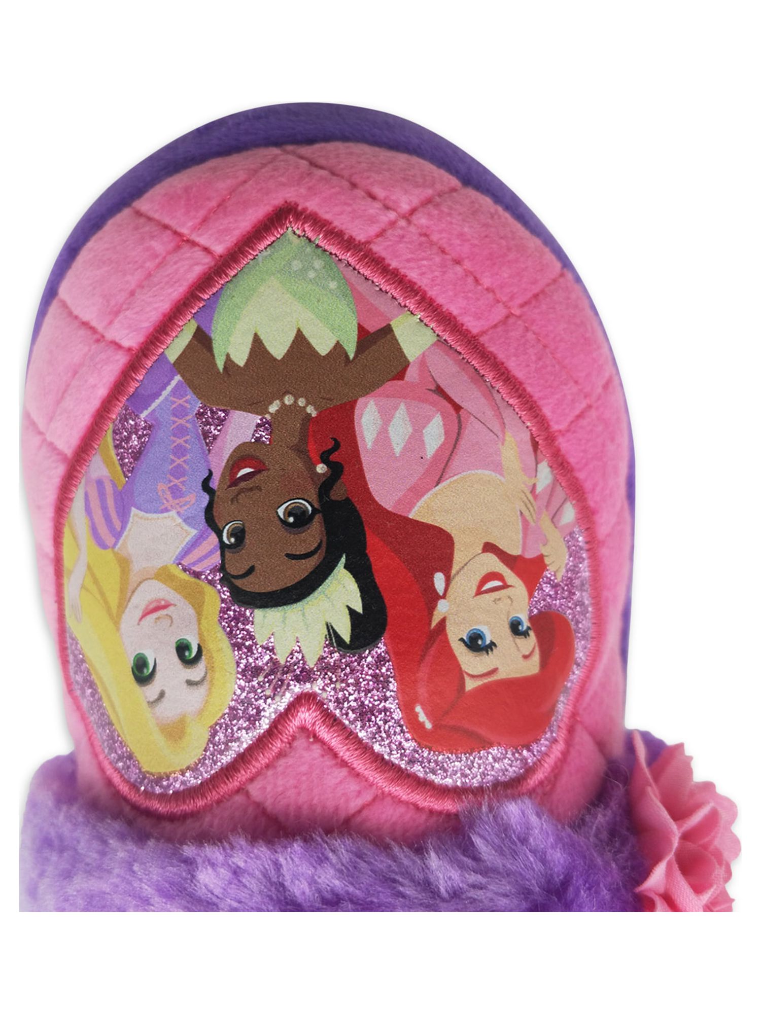Disney Princess Toddler Girl's Quilted A-Line Slipper