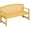 Natural, variant on Topcobe 56-Inch Wooden Bench, Cozy 2-Person Outdoor Bench with Back & Arm Support, Perfect Patio, Deck, Porch, Poolside, Balcony Seating, Gray