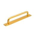 thumbnail image 5 of Riwesomey manija de los muebles aleación de aluminio perillas de hardware sin perforaciones mejora tiradores de puertas resistentes al desgaste hogar Oro/192mm 2piezas Riwesomey CBP384548, 5 of 5