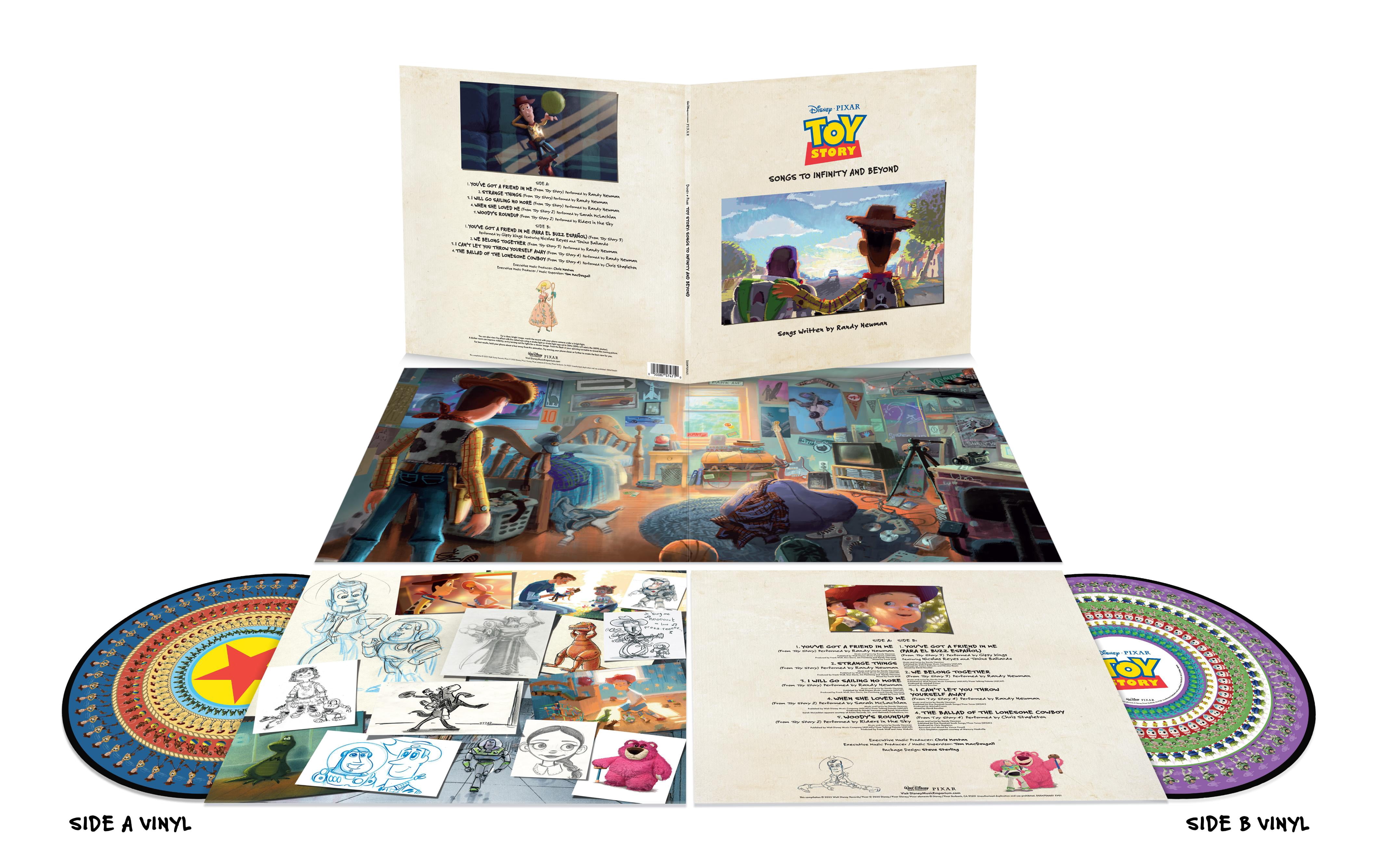 Randy Newman Toy Story: Songs To Infinity And Beyond Zoetrope LP