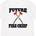 thumbnail image 4 of Inktastic Future Fire Chief Firefighter Boys or Girls Long Sleeve Toddler T-Shirt, 4 of 5