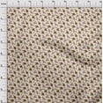 thumbnail image 4 of oneOone Viscose Chiffon Light Beige Fabric Floral Sewing Craft Projects Fabric Prints By Yard 42 Inch Wide, 4 of 4