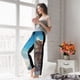 thumbnail image 5 of Balery Blue Sky Winged Cat Pantalones de pijama para mujer, pijamas ultraligeros, pantalones de estar por casa-XX-Large, 5 of 6