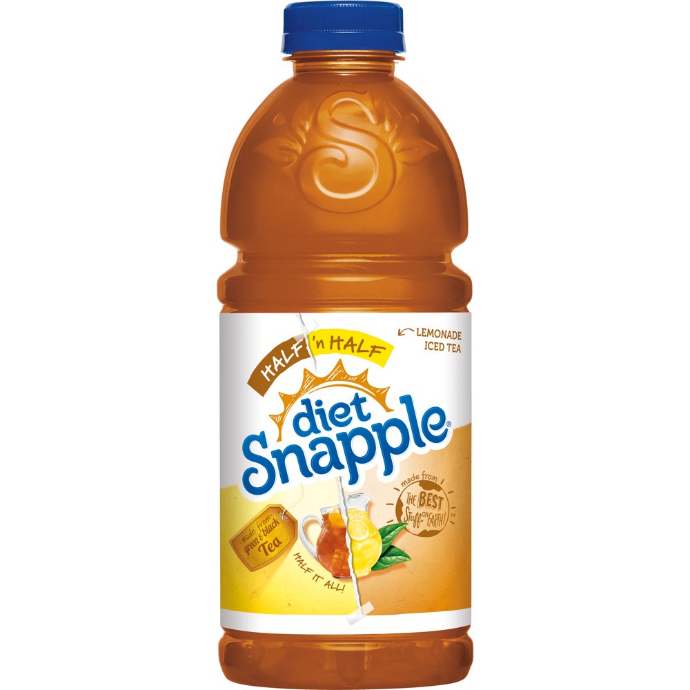 Diet Snapple Half 'n Half Lemonade & Tea, 32 Fl. Oz.